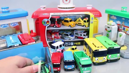 Vehicle Toys for Kids   Tayo the Little Bus Storage