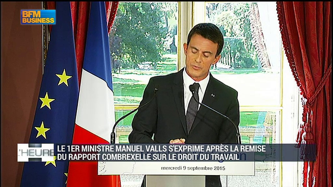 Droit du travail: Valls s'évite une polémique