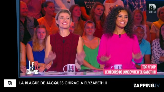 Le grand 8 : L'étonnante blague de Jacques Chirac à Elizabeth II révélée par Roselyne Bachelot