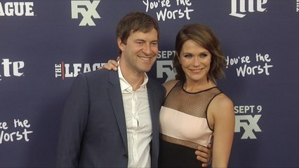 Katie Aselton & Mark Duplass FXX's "The League" Final Season Red Carpet Premiere
