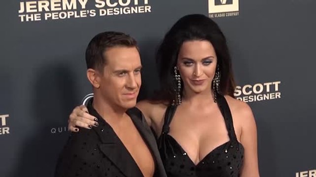 Jeremy Scott And Katy Perry At His Hollywood Documentary Premiere