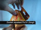 Jak wykonać test Fe / Żelazo -- Zoolek aquatest Fe 0-1,5mg/l