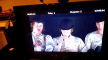 A clockwork orange intro voice over/impersonation.