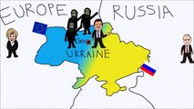 Ukrainian Crisis Explained in Two minutes (Ukrainian Protest)