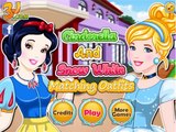 Cinderella and Snow White Matching Outfits - Dress Up Games for Kids