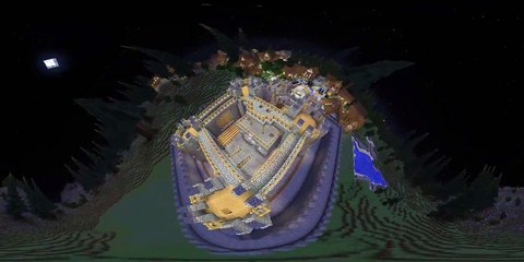 Unser erstes 360 Grad Minecraft Video