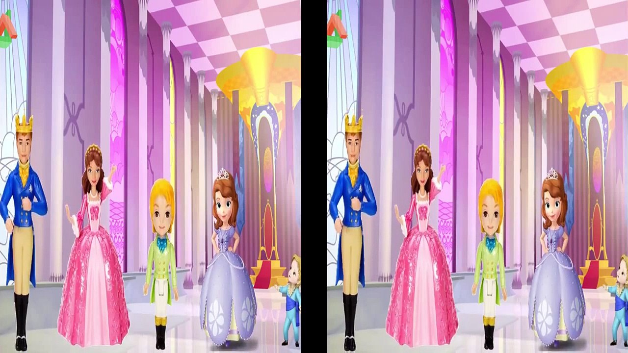 Sofia the First Dancing Finger Family | NURSERY RHYMES | Very Funny Cartoons