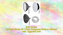 Ardinbir Studio 68 170cm Octagonal Softbox Diffuser with Eggcrate Grid