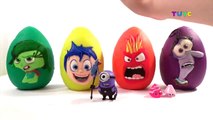 Giant surprise eggs Play Doh kinder surprise eggs with Giant sadness