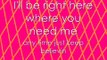 Miley Cyrus-Right Here with lyrics