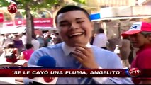 Piropos: esto pasa cuando dos bellas mujeres pasean por la calle - CHV Noticias