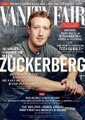 Facebook CEO Mark Zuckerberg on Vanity Fair cover