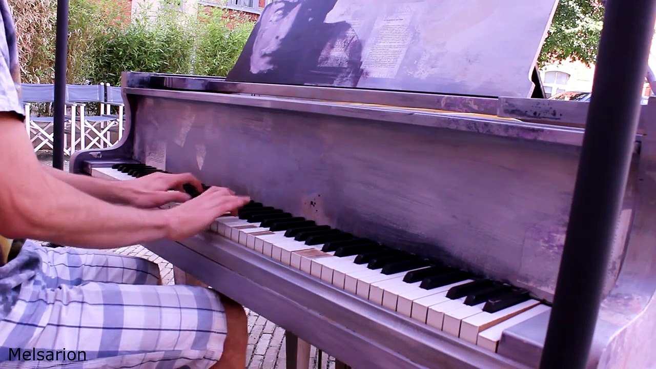 Sherlock Main Theme (with variations) on Street Piano/123-piano [piano cover]