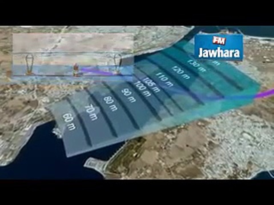 شوفو القنطرة الجديدة متاع بنزرت !!! شيء كبير ياعمري !!!