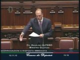 Angelino Alfano: risposta sul concorso per notai - question time del 10-11-2010