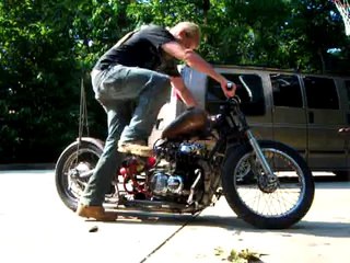 Frankenstein - 1974 Home Built Honda Chopper