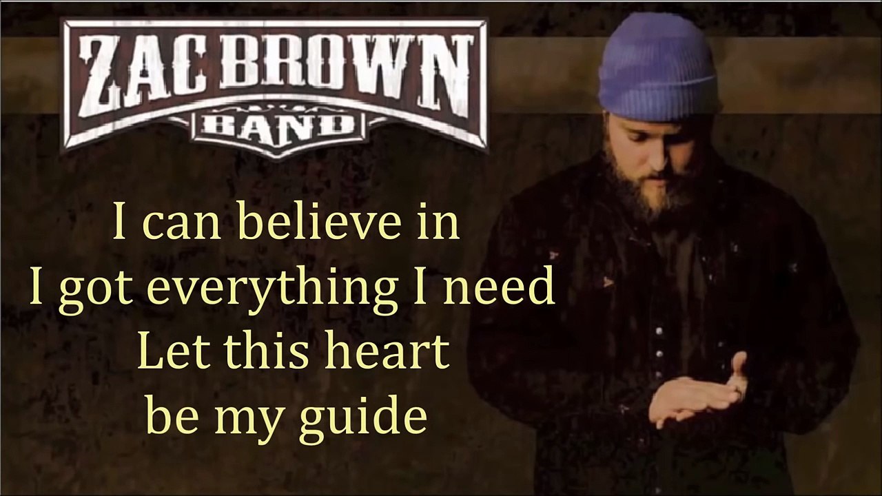 Zac Brown Band Remedy (Lyrics Video) video Dailymotion