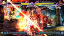 Blazblue Continuum Shift Extend: Tager Rank Match Gameplay