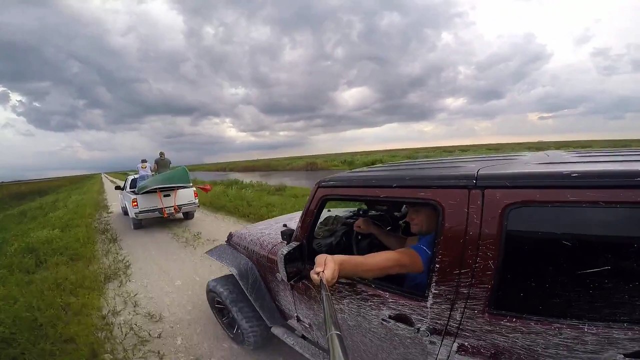 Selfie en Jeep Fail