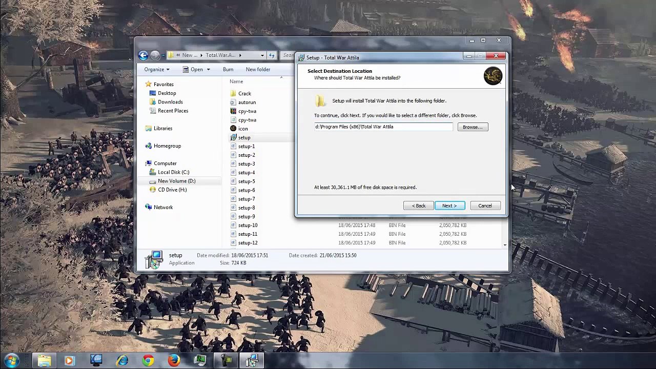 How to Install Total War Attila + All DLC