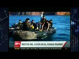 Chile: Robots transmiten las primeras imágenes de los restos del avión en el fondo del mar