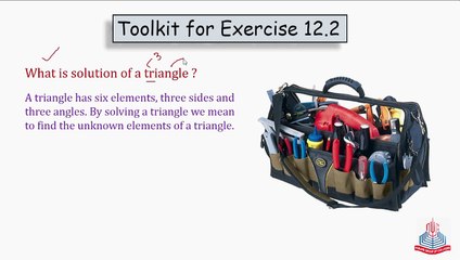 Introduction to chapter and toolkit for Ex. 12.2