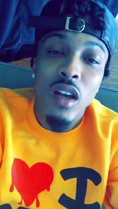 August Alsina on snapchat (2015 new music coming soon)