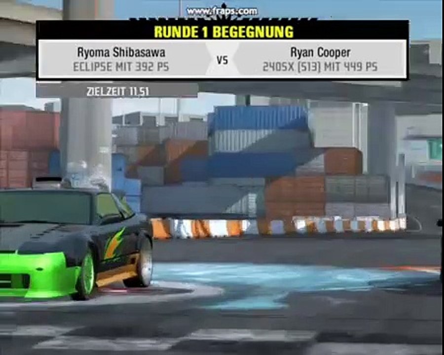 Need For Speed Pro Street Dragracing gameplay