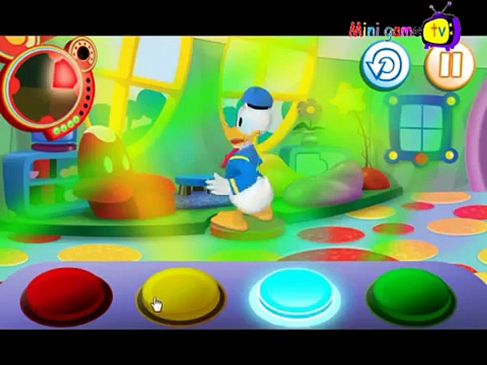 Mickey Mouse ClubHouse game. Donalds Dance - Wiggle - Disney Junior