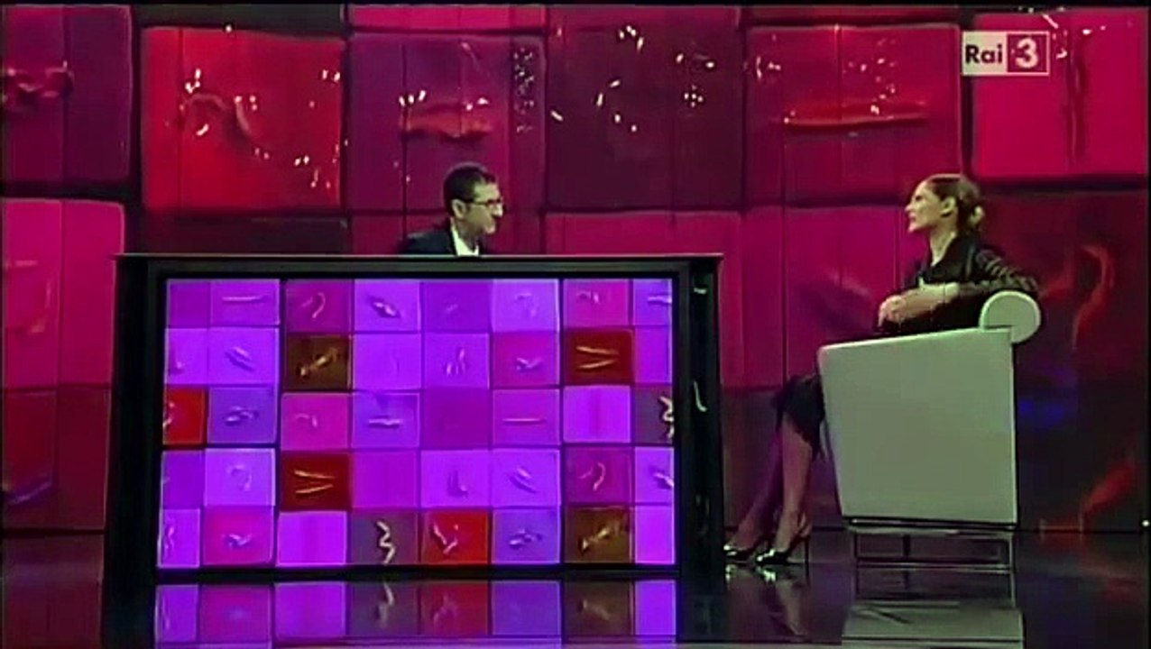 Bianca Balti on Italian tv programme "Che tempo che fa"