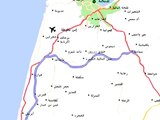 morocco map  maroc خريطة المغرب  ، اول خريطة عربية للمغرب