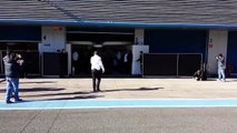 F1 2015 Mclaren HONDA Left Pit Lane