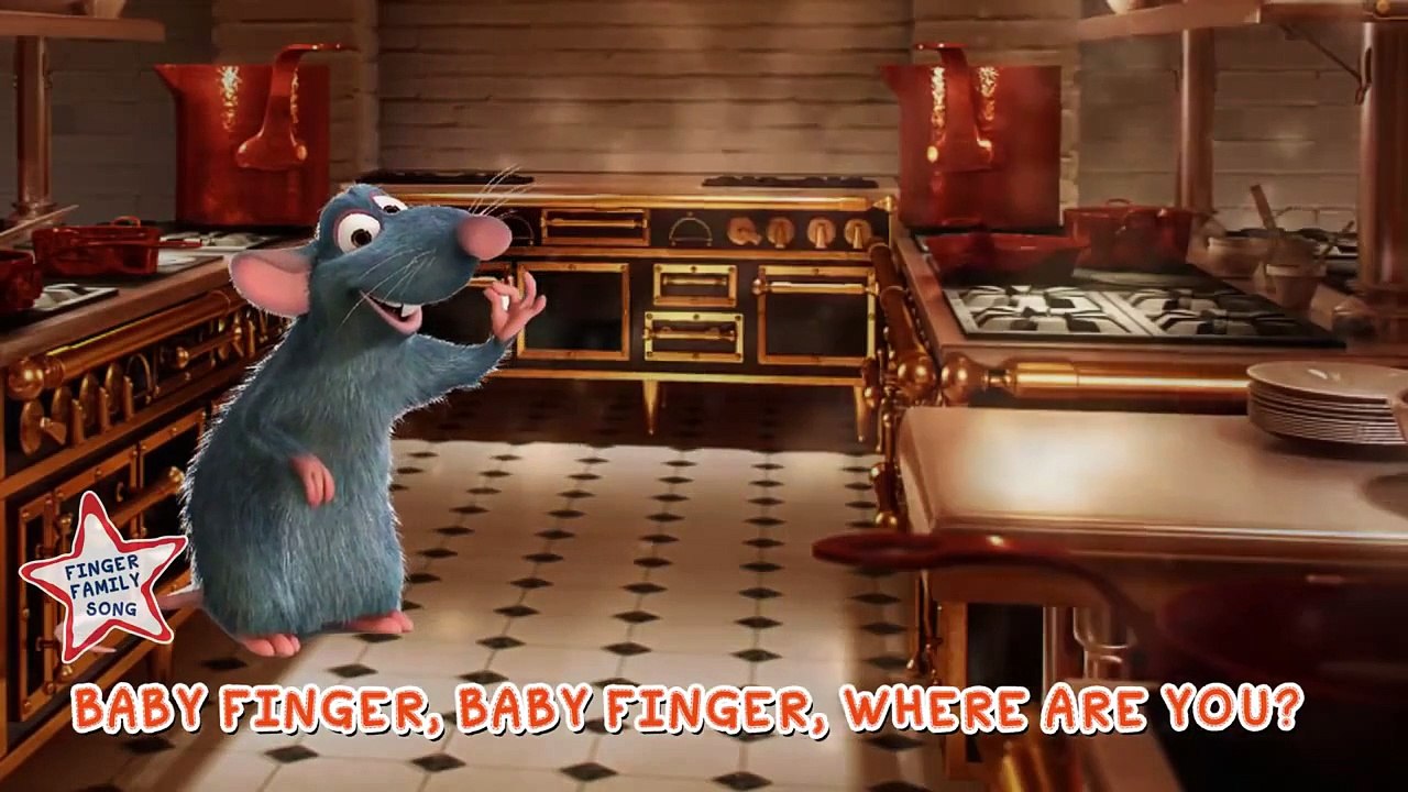Ratatouille Finger Family Rhymes | Nursery Rhyme for Children |