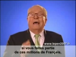 FN - LE PEN -  Votez Le PEN ! - Clip 14