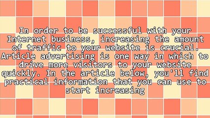 You Can Do Article Submission By Following These Tips