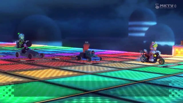Wii-U -Mario-Kart-8 -(SNES)-Rainbow-Road