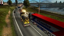 Euro Truck Simulator 2 Multiplayer 1.19:Rotterdam/Europort trafik