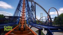 Cedar Point - New 2016 Valravn POV Animation