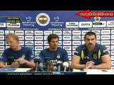 Emre Belözoğlu, volkan Demirel , Dirk Kuyt press conference ABOUT HANDICAPPING