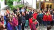 Flashmob MHS Neunkirchen - 40 Jahre Musikhauptschulen in Österreich
