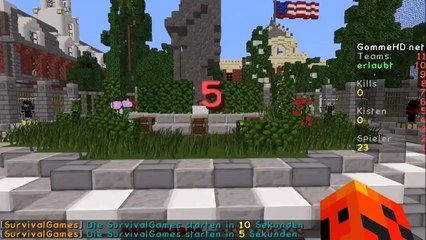 Let's Play Minecraft Survival games part 1 Deutsch