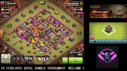 CLASH OF CLANS PHILIPPINES STARLOOTS ROYAL RUMBLE TOURNAMENT