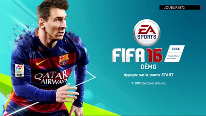 FIFA 16 demo  PS3 FR Video  decouverte
