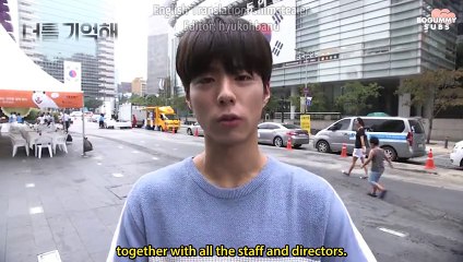 [ENG] 150812 Park Bogum "I Remember You" Ending Comments
