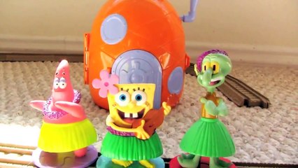 Diesel 10 crashes into spongebob and bob the builder