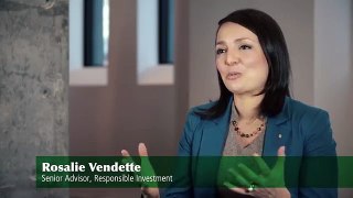 Rosalie Vendette, Senior Advisor, Responsible Investment