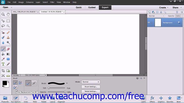 Photoshop Elements 12 Tutorial Painting Tools Adobe Training Lesson 6.1