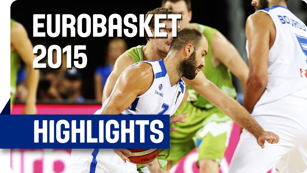 Greece v Slovenia - Group C - Game Highlights - EuroBasket 2015