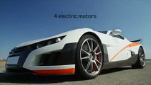 VOLAR-e 2013 1.000 hp -Fastest Electric Supercar -Spanish SuperCar- Top Gear 2013
