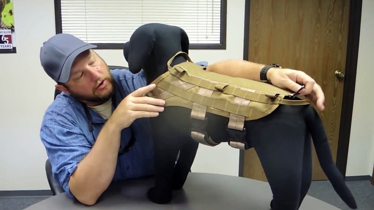 Modular LLC (Lift-Load-Carry) Dog Harness by Ray Allen Manufacturing